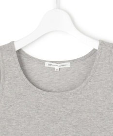 23区 【洗える】シャイニーリブ タンクトップ