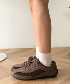 WEGO レースアップローカットスニーカー