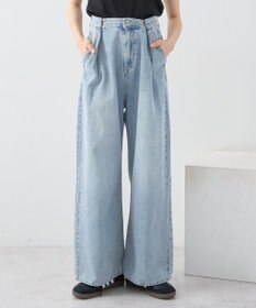 earth music&ecology タックホックデニムパンツ