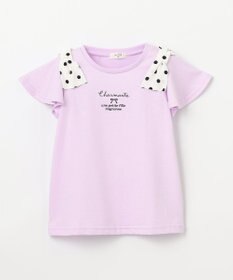 ANY KIDS ひんやりクール 肩リボンTシャツ