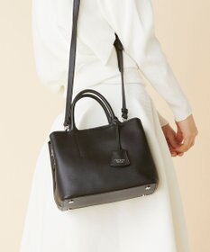 TREASURE TOPKAPI】フロントステッチ レザーミニショルダーバッグ