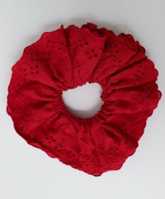 WEGO Lコットンレースシュシュ