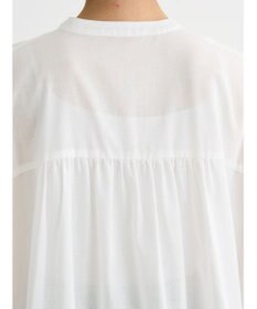 Green Parks 綿麻混ポンチョ風シャツ