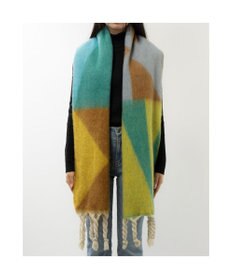 UNBILLION カカトゥ kakatoo / シャギーマルチカラーマフラー