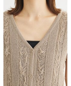 Green Parks フリンジニットベスト