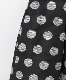 GRACE CONTINENTAL ラメドットジャガードスカート