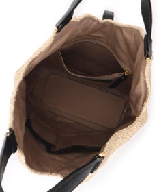 23区 VIOLAd'ORO ラフィア トートバッグ