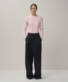 ATON WOOL TROPICAL | ワイドイージーパンツ