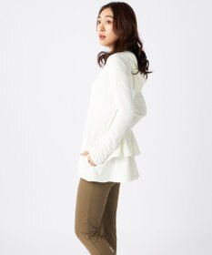 OP／FILA 【Ocean Pacific】バックフリルラッシュガード パーカー