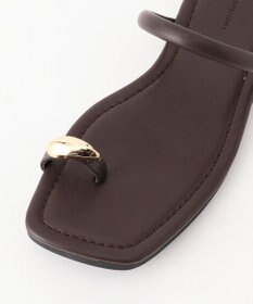 23区 【CLASSY.6月号掲載】ビジュー フラット サンダル