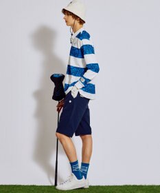 PW CIRCULUS 【MEN】WAVYロゴソックス ゴルフ