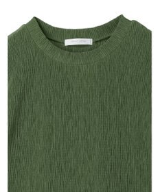 Green Parks BEST PRICE  ５分袖プリーツ加工プルオーバー