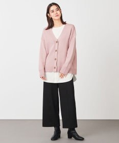 ANY 【吸湿発熱】any HEAT ワイドパンツ