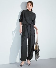 UNFILO ライトフランネル イージーパンツ チャコール