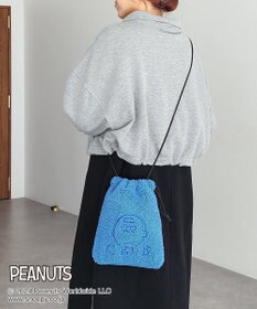 CRAFT STANDARD BOUTIQUE 【PEANUTS】ボア巾着ショルダーバッグ