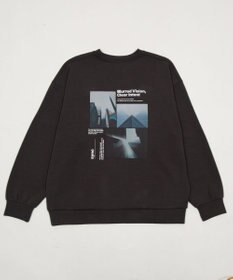 WEGO 【ユニセックス着用ITEM】アクセ付きフォトグラフィックプルオーバー