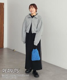 CRAFT STANDARD BOUTIQUE 【PEANUTS】ボア巾着ショルダーバッグ
