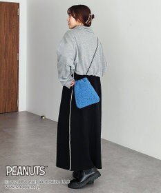 CRAFT STANDARD BOUTIQUE 【PEANUTS】ボア巾着ショルダーバッグ