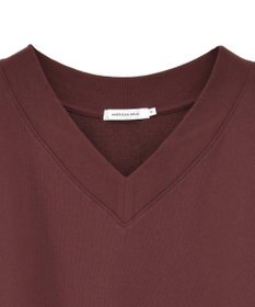AMERICAN HOLIC Vネックワンポイントロゴスウェットプルオーバー