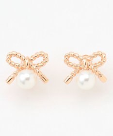 TOCCA PROMISE PEARL RIBBON EARRINGS イヤリング