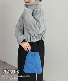 CRAFT STANDARD BOUTIQUE 【PEANUTS】ボア巾着ショルダーバッグ