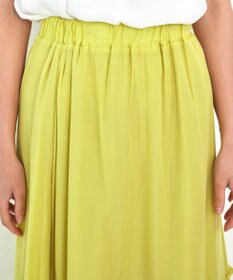 Tiaclasse 【洗える】ギャザーフリルティアードスカート