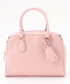 ANY SIS 【2WAY】チャーム付きスクエア ボストンバッグ