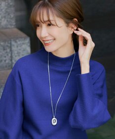 Tiaclasse 【安田美沙子さん着用・2way】オーバルパールロングネックレス