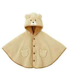 MIKI HOUSE HOT BISCUITS 【70-90cm】 もこくま顔ドン ボアマント