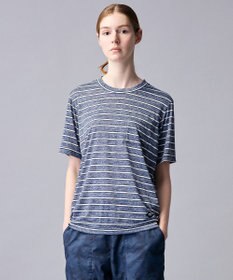 JOSEPH ABBOUD MOUNTAIN クールスキンボーダー Ｔシャツ