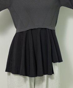 Green Parks ・ＥＬＥＮＣＡＲＥ　ＤＵＥ　ハイブリットハイネックニット