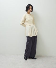 Green Parks ・ＥＬＥＮＣＡＲＥ　ＤＵＥ　ハイブリットハイネックニット