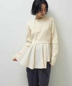 Green Parks ・ＥＬＥＮＣＡＲＥ　ＤＵＥ　ハイブリットハイネックニット