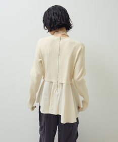 Green Parks ・ＥＬＥＮＣＡＲＥ　ＤＵＥ　ハイブリットハイネックニット