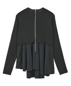 Green Parks ・ＥＬＥＮＣＡＲＥ　ＤＵＥ　ハイブリットハイネックニット