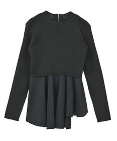 Green Parks ・ＥＬＥＮＣＡＲＥ　ＤＵＥ　ハイブリットハイネックニット