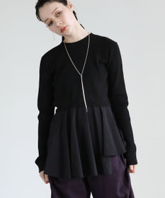 Green Parks ・ＥＬＥＮＣＡＲＥ　ＤＵＥ　ハイブリットハイネックニット