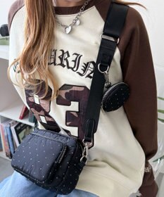 WEGO サークルポーチ付きスクエアショルダー