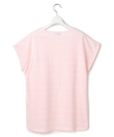 J.PRESS YORK STREET 【WOMEN】キャップスリーブ ボーダーTシャツ