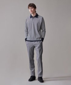 J.PRESS MEN 【Peppin Merino Comfort】【ウォッシャブル可 / 折り目加工】バーズアイ スラックス / ノータック