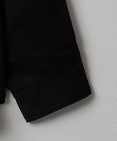 WEGO フェイクスウェードワンポイントBIGシャツ（LS）