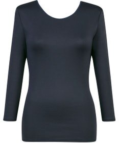 Wing あったかインナー 綿100％(肌側) シルクプロテイン加工 やわらかな肌ざわり 【エアロカプセル】 ネックせまめ 8分袖 長袖 秋 冬 EL2949 ウイング／ワコール