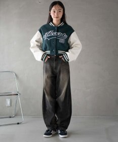 WEGO スタジアムロゴショートスタジャン