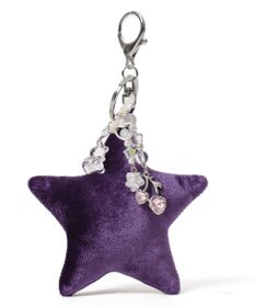 WEGO ベロアスターキーホルダー