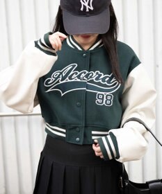 WEGO スタジアムロゴショートスタジャン