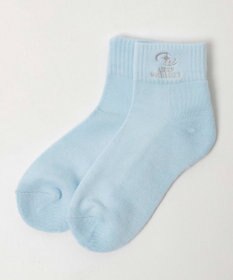 WEGO モチーフ刺繍アンクルソックス