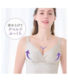 BRADELIS New York 【BRADELIS NewYork peace】綿混ストレッチハイブリッドハートカップブラキャミ25 ブラデリス 補正 下着 カップ付き ブラトップ シェイパー