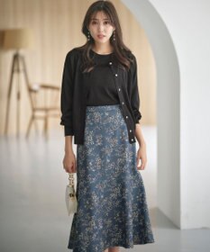 ANY SIS 【洗える】ラメ カーディガン