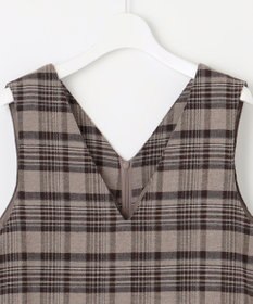 J.PRESS LADIES クラシカル ツイード タータン ジャンパースカート