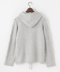 JOSEPH ABBOUD 【インポート素材/軽量】ベビーアルパカ ニットパーカー